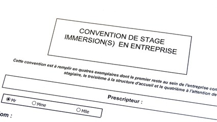 Convention de stage