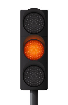 Feu orange