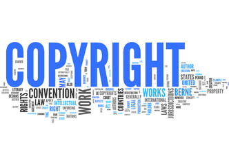 Copyright (english tag cloud)