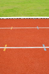 Fototapeta premium running tracks