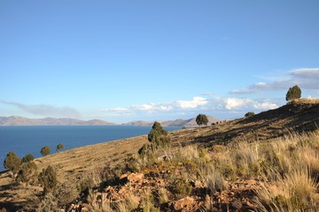 Titicaca lake. Bolivia
