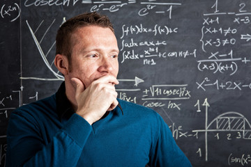 teacher at school