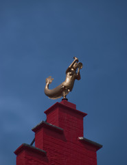 Obraz premium Sirène girouette