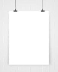 paper card on a gray background