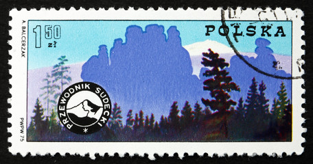 Postage stamp Poland 1975 Mountain Guides’ Badge