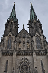 Fototapeta na wymiar Katedra św. Wacława w Ołomuńcu