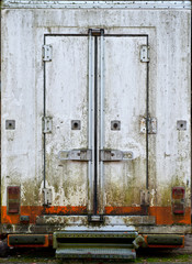 Old lorry back