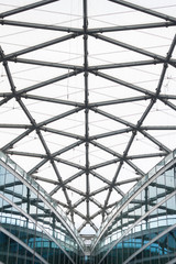 Architectural detail of a modern building