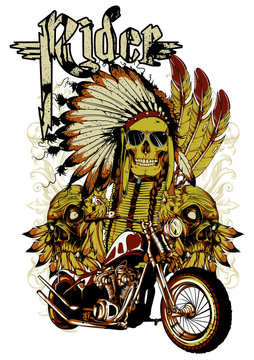 recommend clip art: Indian rider