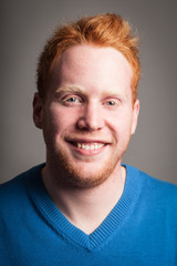 Fototapeta premium Redhead boy