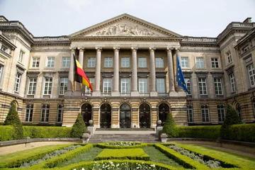 Crédence de cuisine en verre imprimé Bruxelles Federal Parliament Brussels - Horizontal