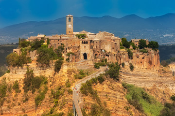 View of Civita di Bagnoregio