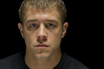 Obraz premium Portrait of man in color