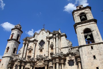 Fototapeta premium Cuba - Havana Cathedral