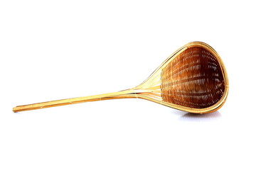 Sieve for cooking on a white background