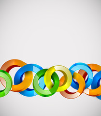Abstract vector web bubble design