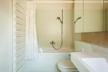 architecture modern design, interior, bathroom