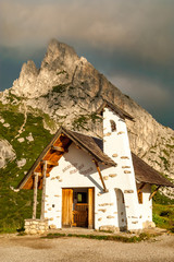 Church in Italy Dolomites