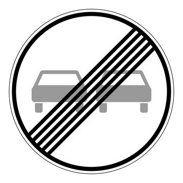 Ende des &Uuml;berholverbotes f&uuml;r Kraftfahrzeuge aller Art