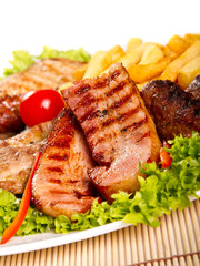 Variety of meat