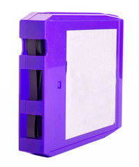 Old Eight Track Tape Purple with copy space