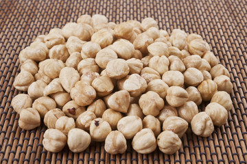 hazelnuts composition