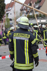 Obraz premium Feuerwehr im Einsatz 112