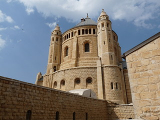 Fototapeta na wymiar Dormition Church Jerusalem