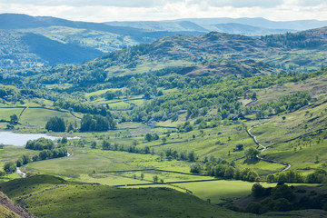 Hardknott Pass, Cumbria, England