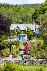 house with garden, Cumbria, England