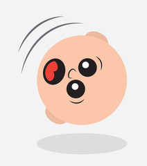 Head floating or rolling over