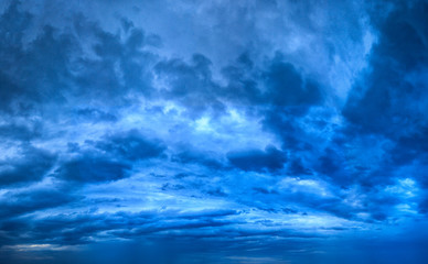 Obraz premium Background of Blue Texture of Skyscape