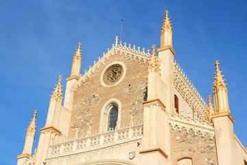 Madrid church - San Jeronimo el Real