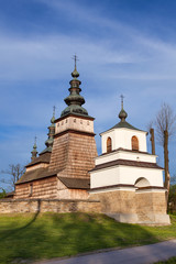 Wooden Orthodox church in Owczary from XVII Century, Poland