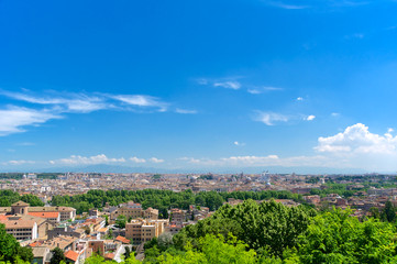 Roma, Panorama from Gianicolo, Italy