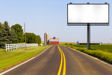 Big Metal Advertising Billboard Sign