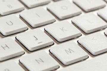 White and Grey Computer Keyboard