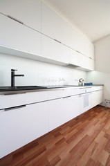 modern kitchen interior