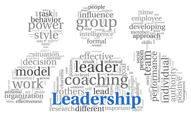 Leadership concept in word tag cloud - 52185164
