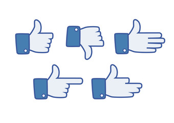 i like, like button set