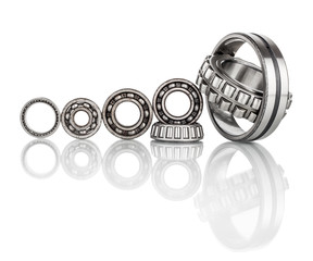 Composition of steel ball roller bearings