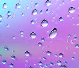 Water droplet background