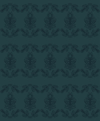 background with seamless floral pattern