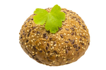 Small bread and parsley