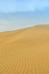 Fototapeta na wymiar dunes of cerro blanco