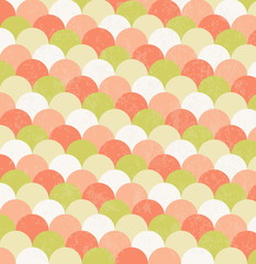 abstract vintage background of vector circles