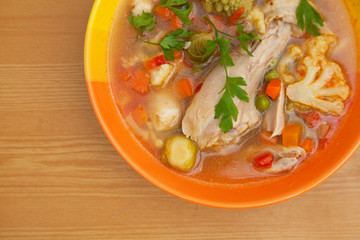 Chicken soup
