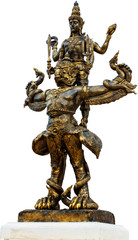 Narai ride Garuda statue