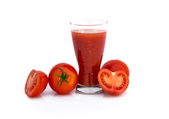 Fresh tomato juice