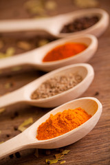 Various spices